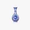 Traditional Chinese Blue White Porcelain Vase