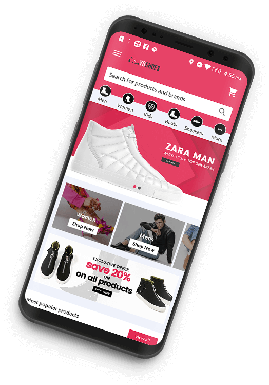 ecommerce Mobile app template