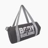 Frazzer Polyester 40 Ltrs Black Gym Duffle Bag