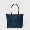 Women’s Nylon Quilted Tote Handbag