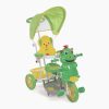 Babyhug Happy Hippo Tricycle With Canopy – Green