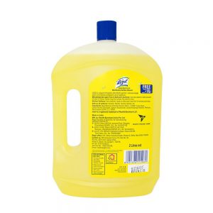 Lizol Disinfectant Floor Cleaner Citrus, 2 L