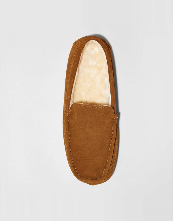 Men's Carlo Suede Driving Slippers