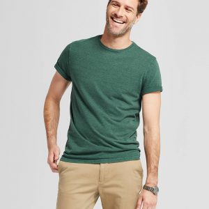 Men's Standard Fit Short Sleeve Crew T-Shirt