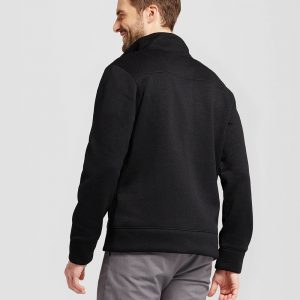 Men's Standard Fit Sweater Fleece Jacket