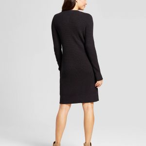 Women's Textured Sweater Dress