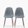 Porter Mid Century Modern Dining Chairs (Set of 2)