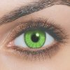 Magjons Green Color Contact Lens Pair With 80 ML Solution