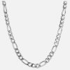 Men’s Stainless Steel Polished Chain Necklace (6.9mm)