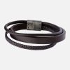 Men’s Braid Bracelet with Stainless Steel Clasp (8.75)