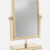West Emory™ Two Sided Gold Vanity Mirror