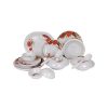 PALM’S Smily Pack of 18 Printed Dinnerset High Quality Melamine