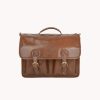 Bash-wood Leather Briefcase 8190