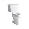 Toilet with Left-Hand Trip Lever Less Seat