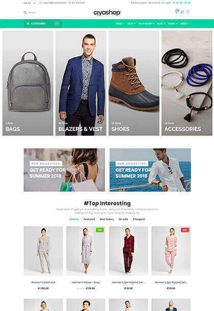 Best Powerful WooCommerce WordPress Theme - Ciyashop