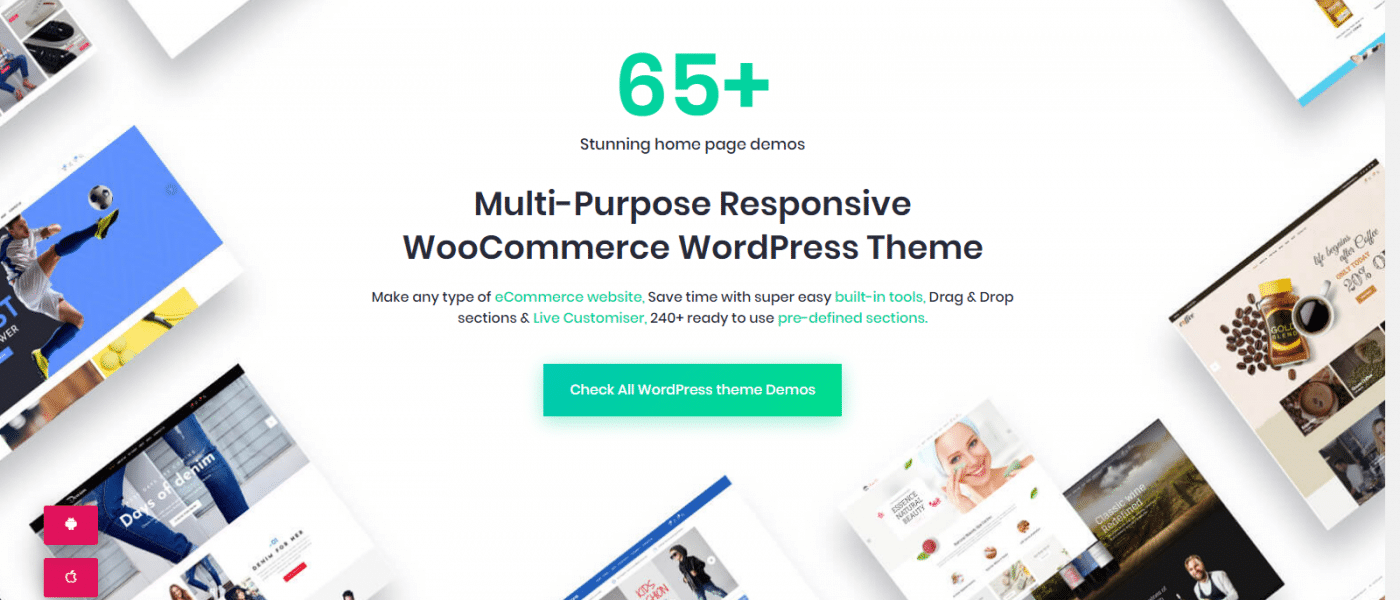 Responsive Ecommerce & Woocommerce Wordpress Themes