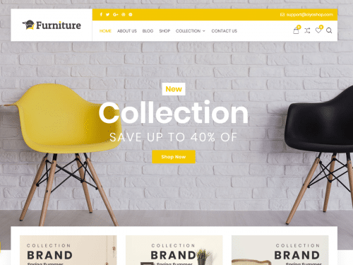 Buy Best WordPress Themes For Furniture Website